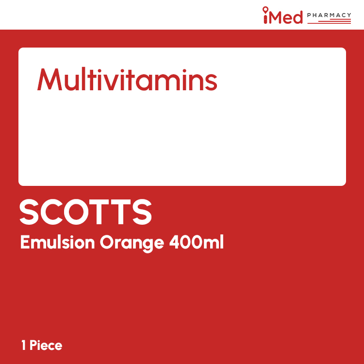 SCOTTS EMULSION ORANGE 400ML