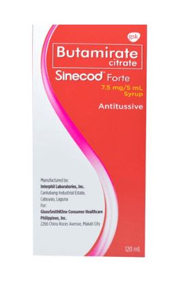 SINECOD FORTE SYR 7.5MG/5ML 120ML