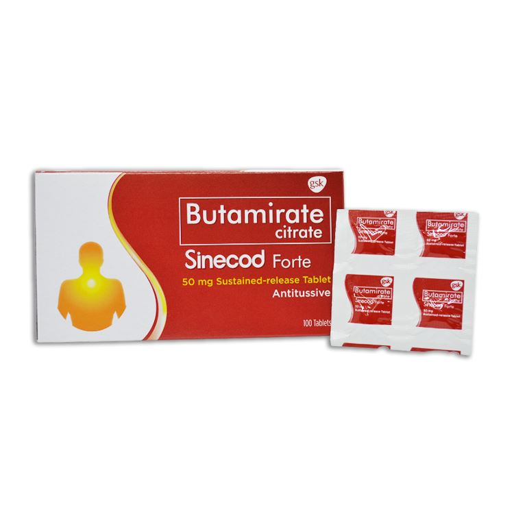 SINECOD FORTE TAB 50MG