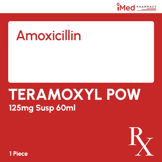 TERAMOXYL POW SUSP 125MG 60ML