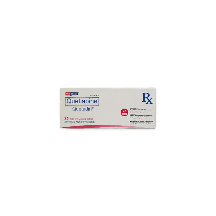 QUETADIN FC TAB 25MG