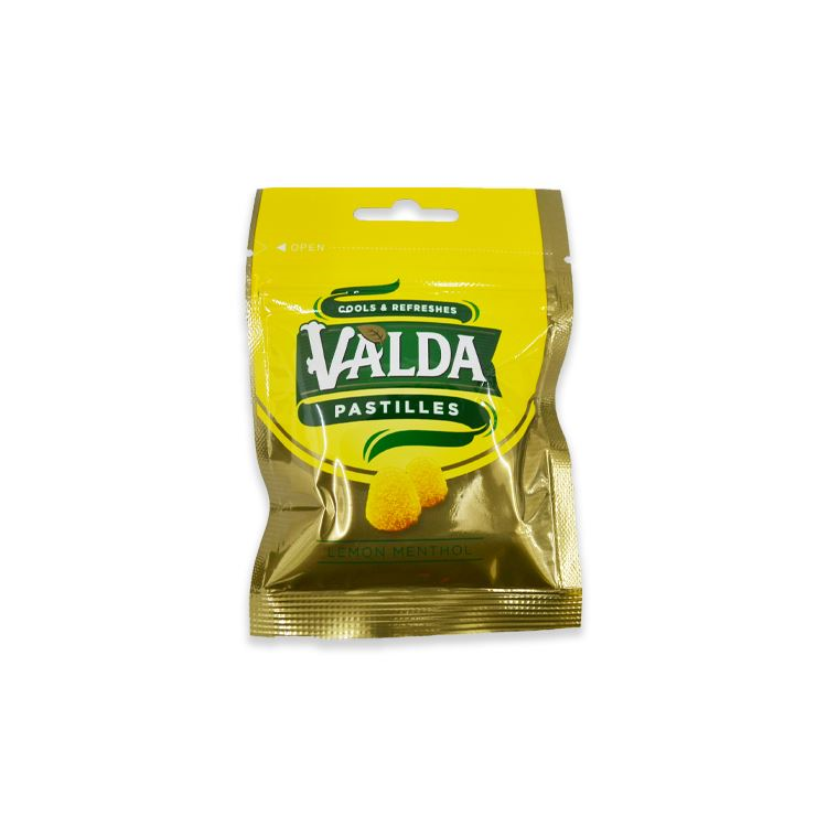 VALDA PASTILLES LEMON MENTHOL 20G