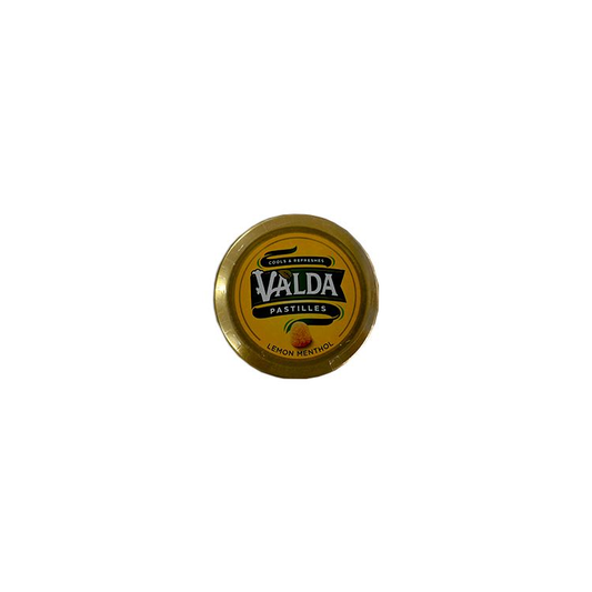 VALDA PASTILLES LEMON MENTHOL 50G