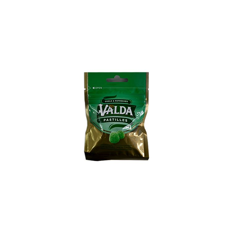 VALDA PASTILLES MENTHOL 20G ZIPPOUCH