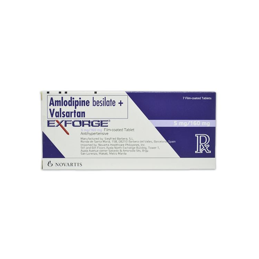 EXFORGE TAB 5MG/160MG