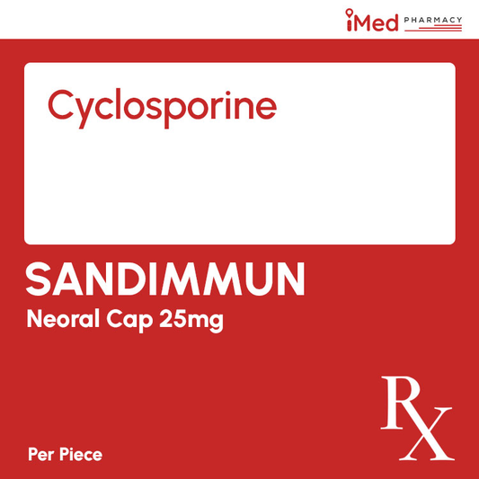 SANDIMMUN NEORAL CAP 25MG