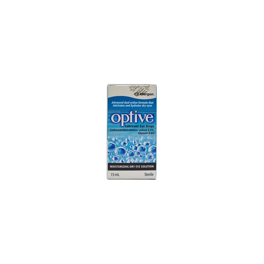 OPTIVE LUBRICANT EYE DRP 15ML