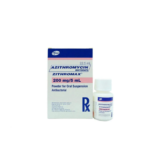 ZITHROMAX 200MG/5ML POS 22.5ML