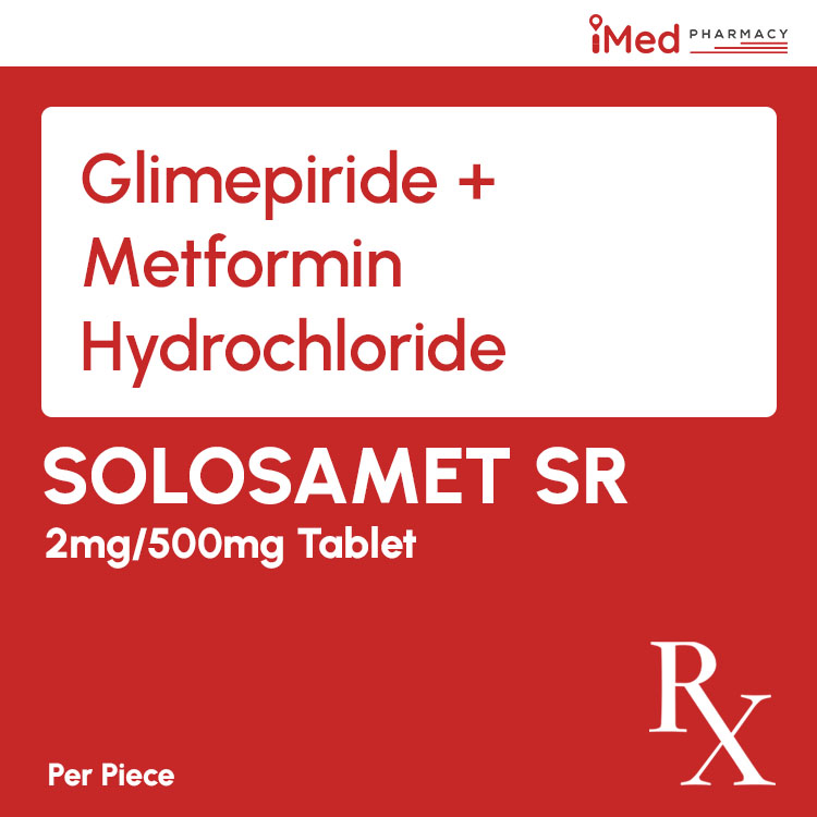 SOLOSAMET SR TAB 2MG/500MG