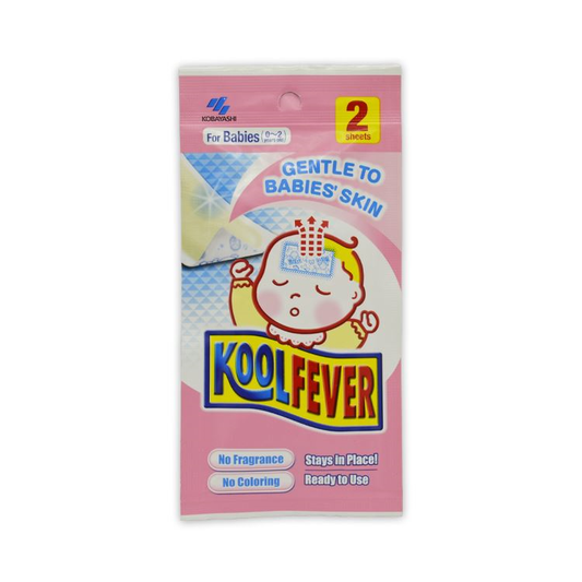 KOOLFEVER COOLING GEL SHEETS BABY 2'S