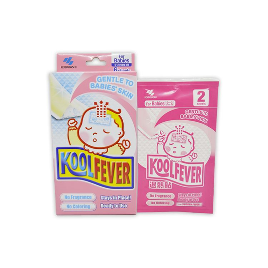 KOOLFEVER COOLING GEL SHEETS BABY 6'S