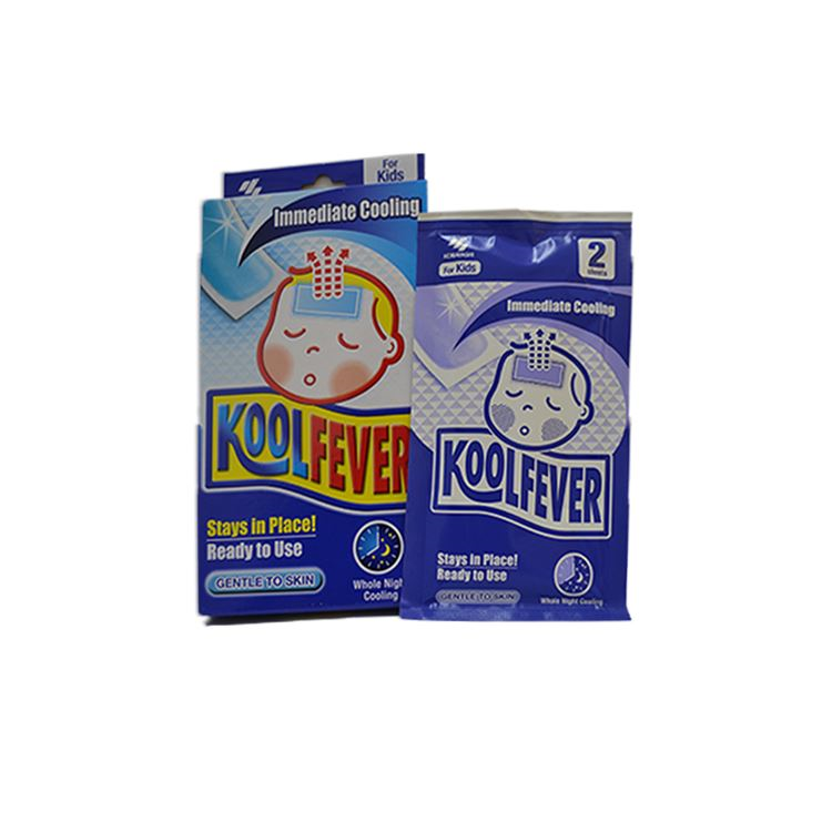 KOOLFEVER COOLING GEL SHEETS KIDS 2'S