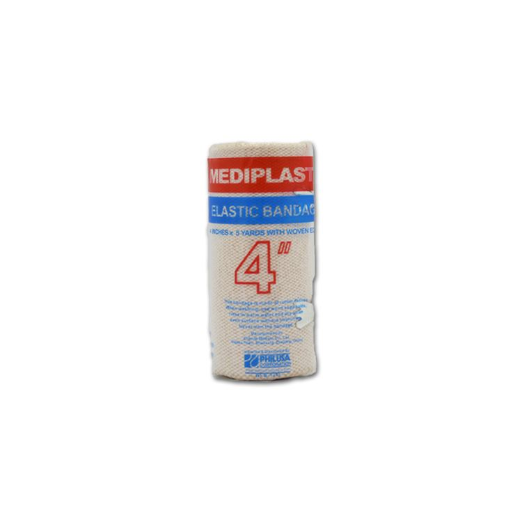 MEDIPLAST ELASTIC BANDAGE - FLESH 4X5