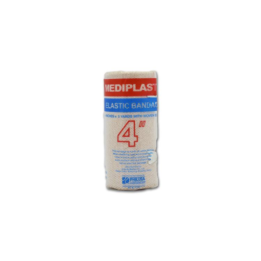 MEDIPLAST ELASTIC BANDAGE - FLESH 4X5