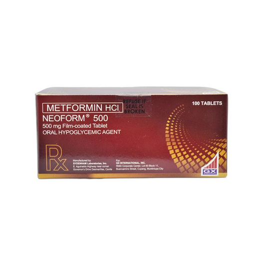 NEOFORM 500 FILM COATED TAB 500MG