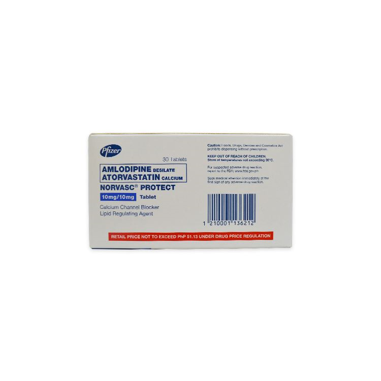 NORVASC PROTECT TAB 10MG/10MG