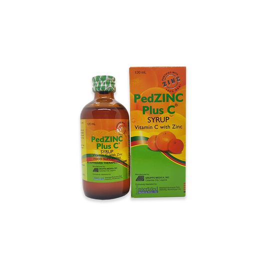 PEDZINC PLUS C SYR 120ML