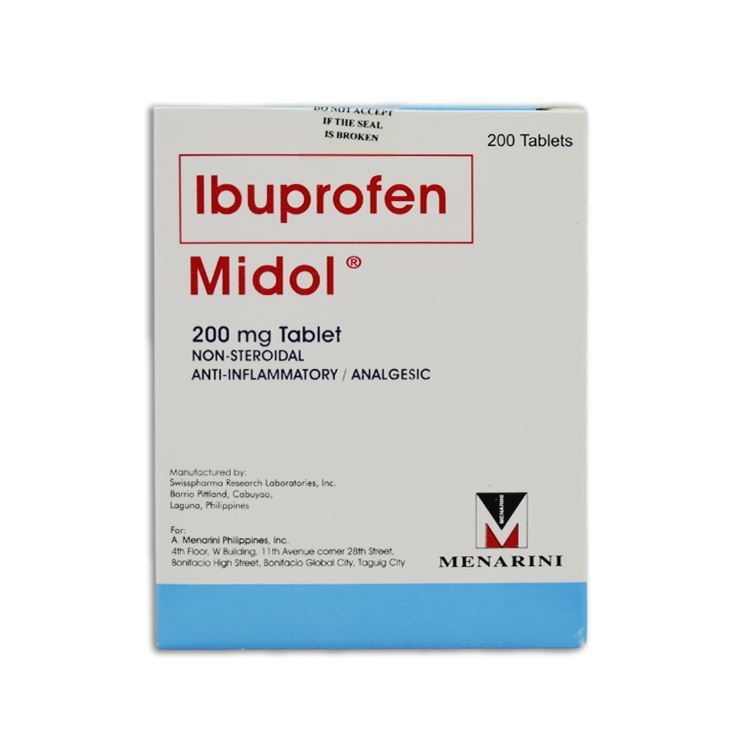 MIDOL TAB 200MG