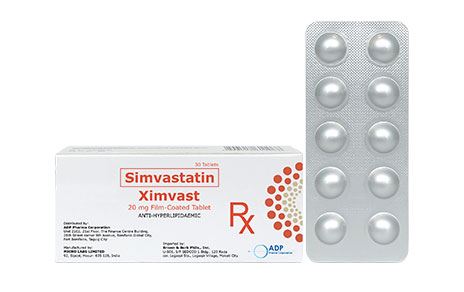 XIMVAST TAB 20MG