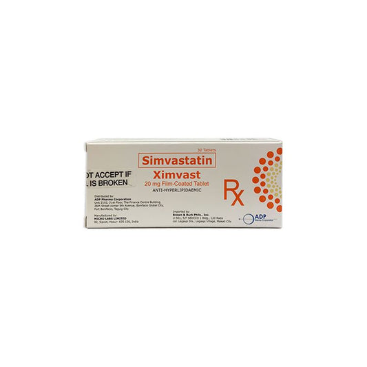 XIMVAST TAB 20MG