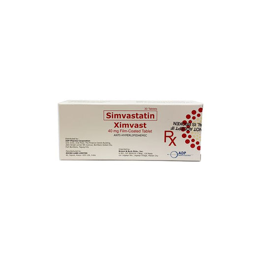 XIMVAST TAB 40MG