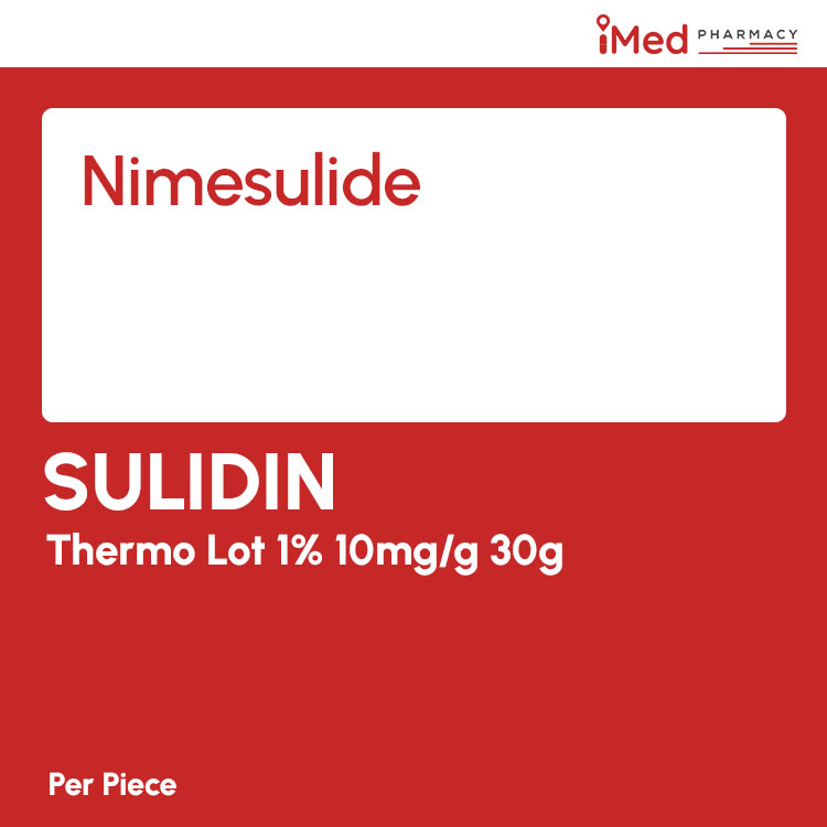 SULIDIN THERMO LOT 1% 10MG/G 30G