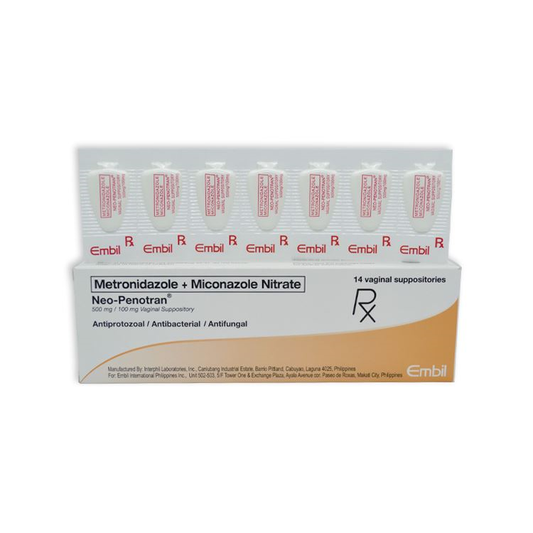 NEO-PENOTRAN SUPP 500MG/100MG