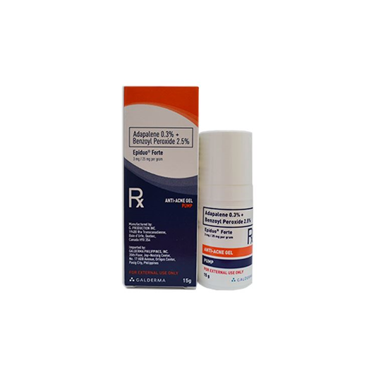 EPIDUO FORTE TOPICAL GEL 3MG/25MG 15G