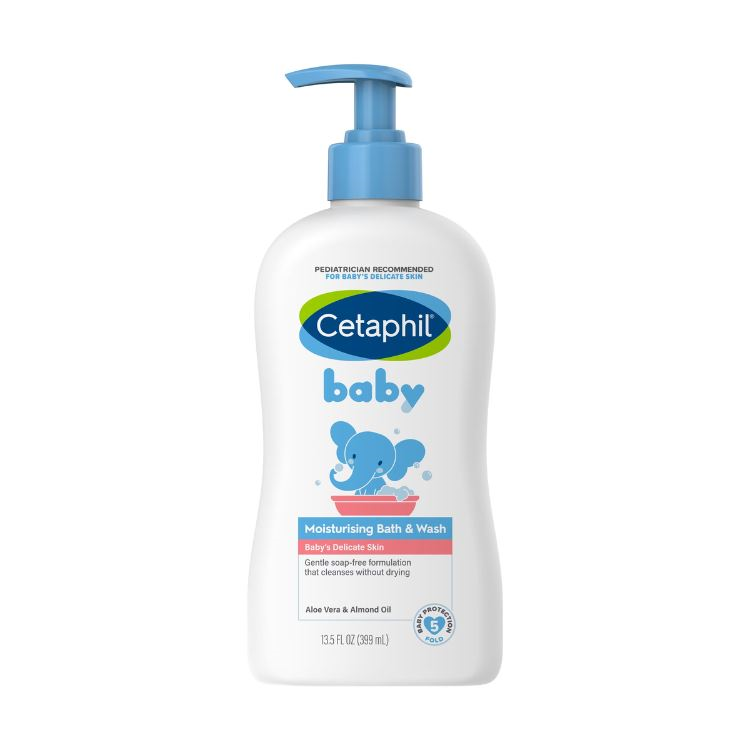 CETAPHIL BABY MOISTZNG BATH&WASH 400ML