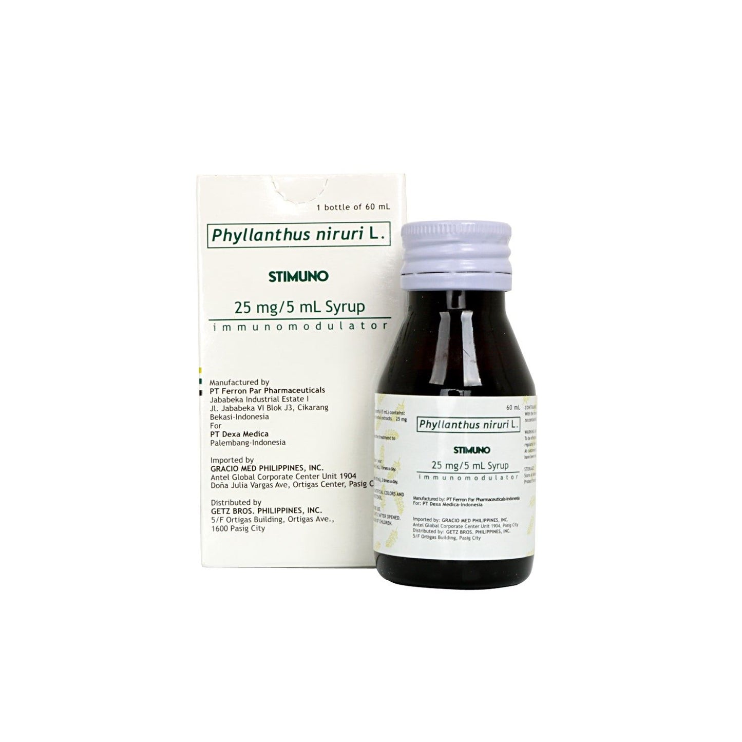 STIMUNO SYR 25MG/5ML 60ML