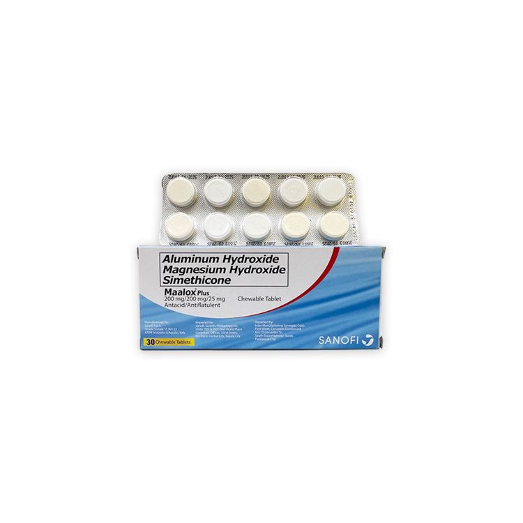 MAALOX PLUS CHEWTAB 200MG