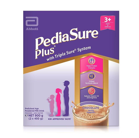 PEDIASURE PLUS CHOCO  900G