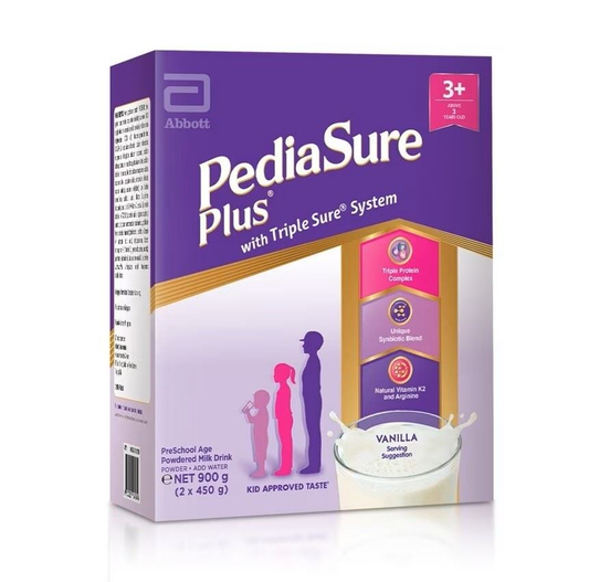 PEDIASURE PLUS VANILLA 900G