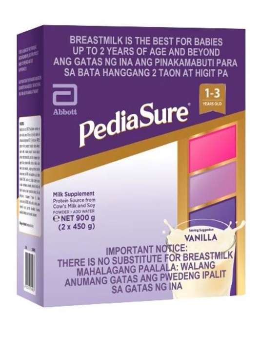 PEDIASURE VANILLA 1-3 YEARS 900G