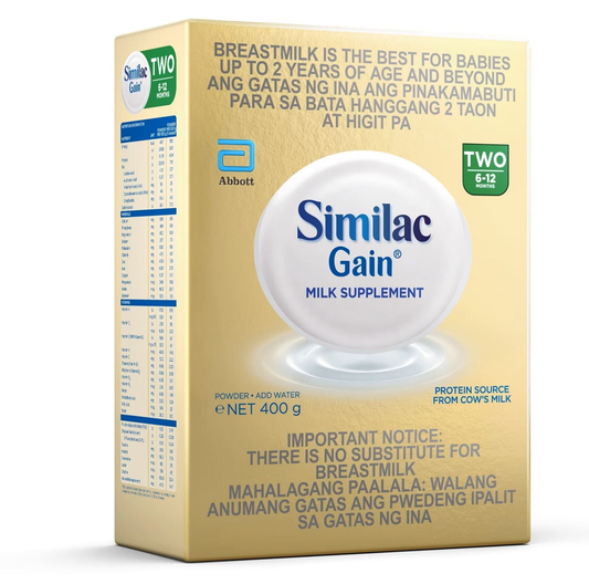 SIMILAC GAIN 6-12 MOS 400G