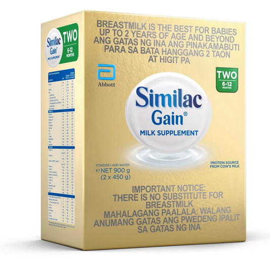 SIMILAC GAIN 6-12 MOS 900G