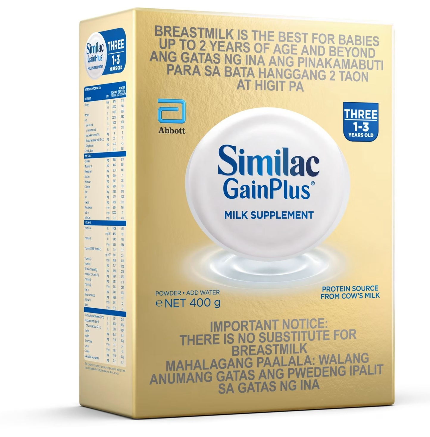 SIMILAC GAINPLUS 400G