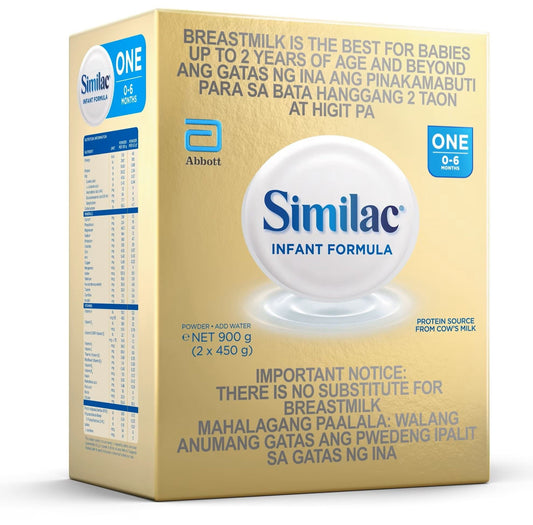 SIMILAC INFANT FORMULA 0-6 MOS 900G