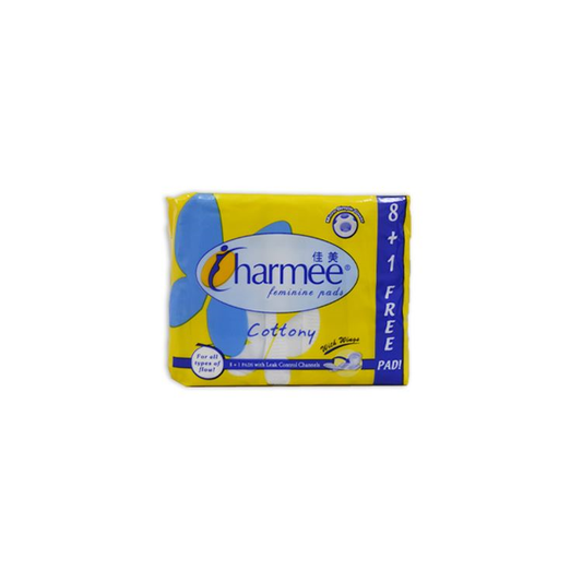 CHARMEE FEMININE PADS WINGS 8'S