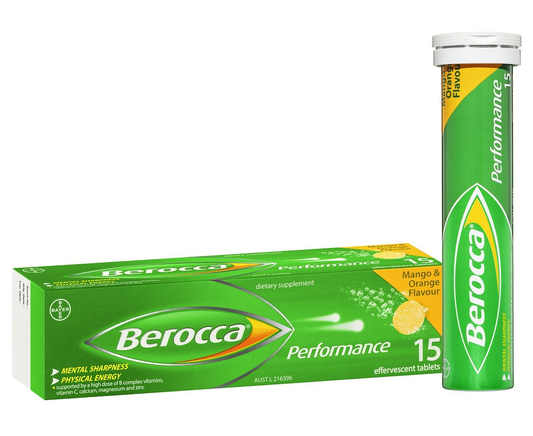 BEROCCA PERFORMANCE EFFT 15'S MNG ORN