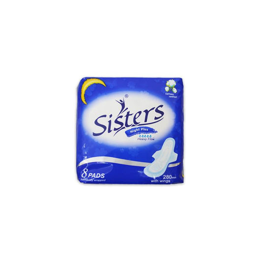 SISTERS NIGHT PLUS 8'S-BLUE SILK