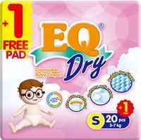 EQ DIAPERS DRY ( SMALL 20S )