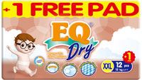 EQ DIAPERS DRY ( XX-LARGE 12S )