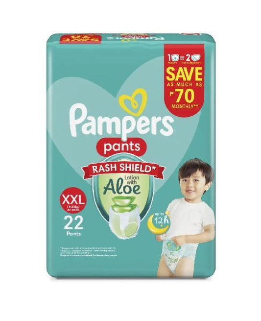 PAMPERS BABY DRY PANTS-XXL22S