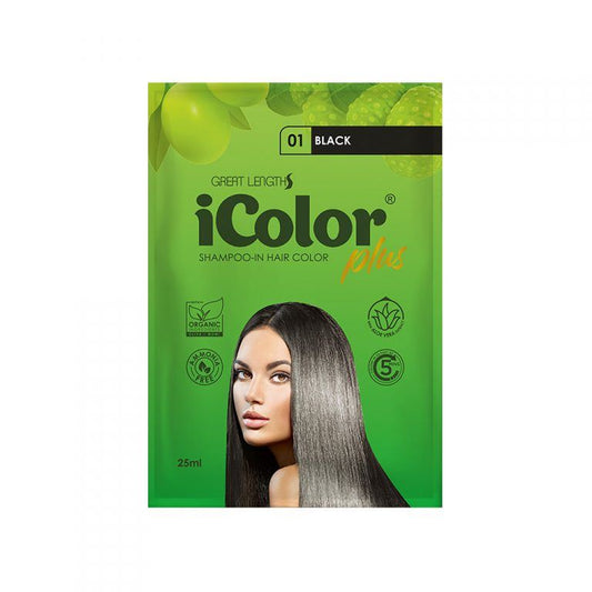 ICOLOR H.DYE 25ML BLACK