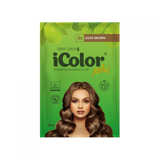 ICOLOR H.DYE 30ML L-BROWN