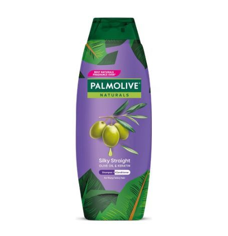 PALMOLIVE SHAMPOO (SILKY STRAIGHT:VIOLET) 180ML