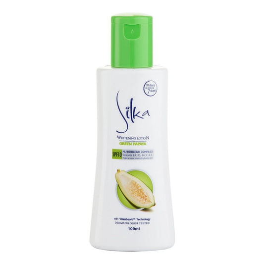 SILKA LOTION 100ML-GREEN PAPAYA