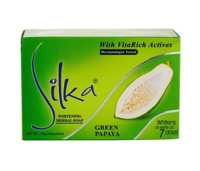 SILKA SOAP 135G-GREEN PAPAYA