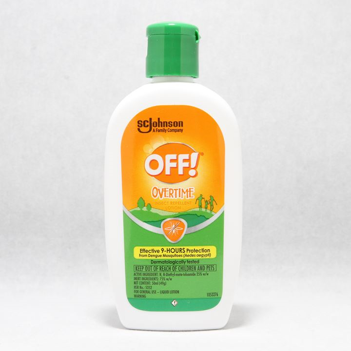 OFF LOTION  50ML OVERTIME